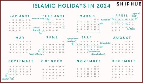 Islamic Holidays 2024: A Comprehensive Guide